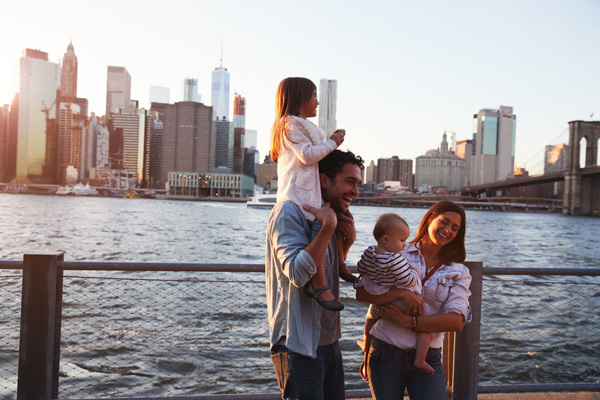 Partir en voyage à New York avec un bébé