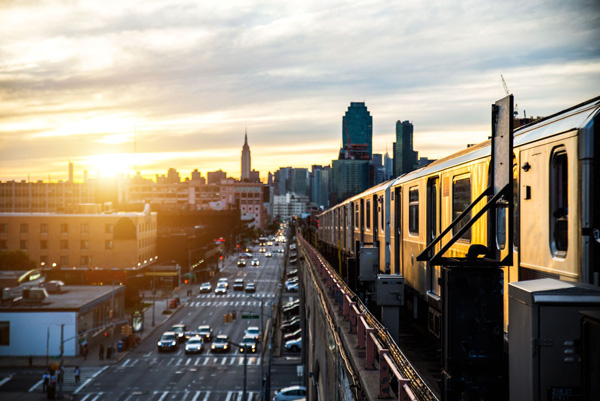 Transfert de Newark à Manhattan