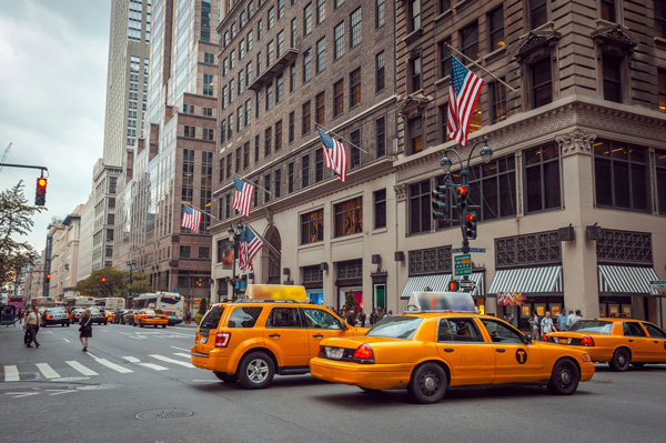 Yellow cab New York