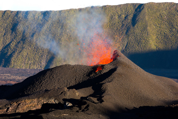 Piton de la Fournaise à La Réunion