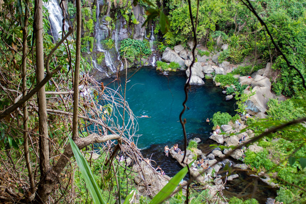Baignade à La Réunion