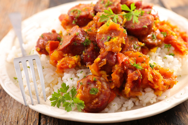 Rougail Saucisses de La Réunion