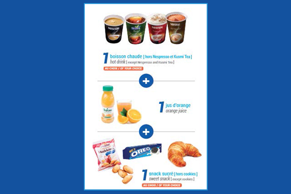 petit-déjeuner ou snack