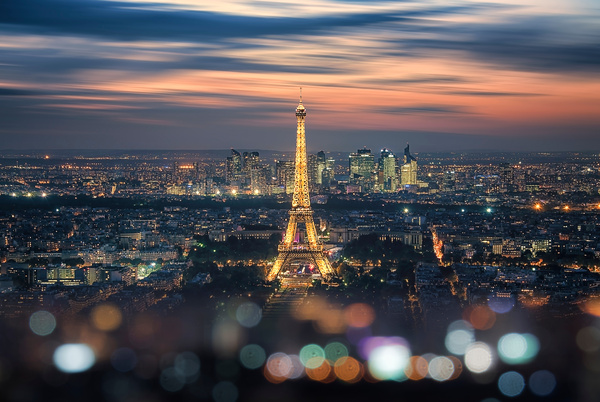 night in Paris
