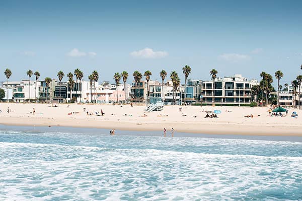 los angeles plage
