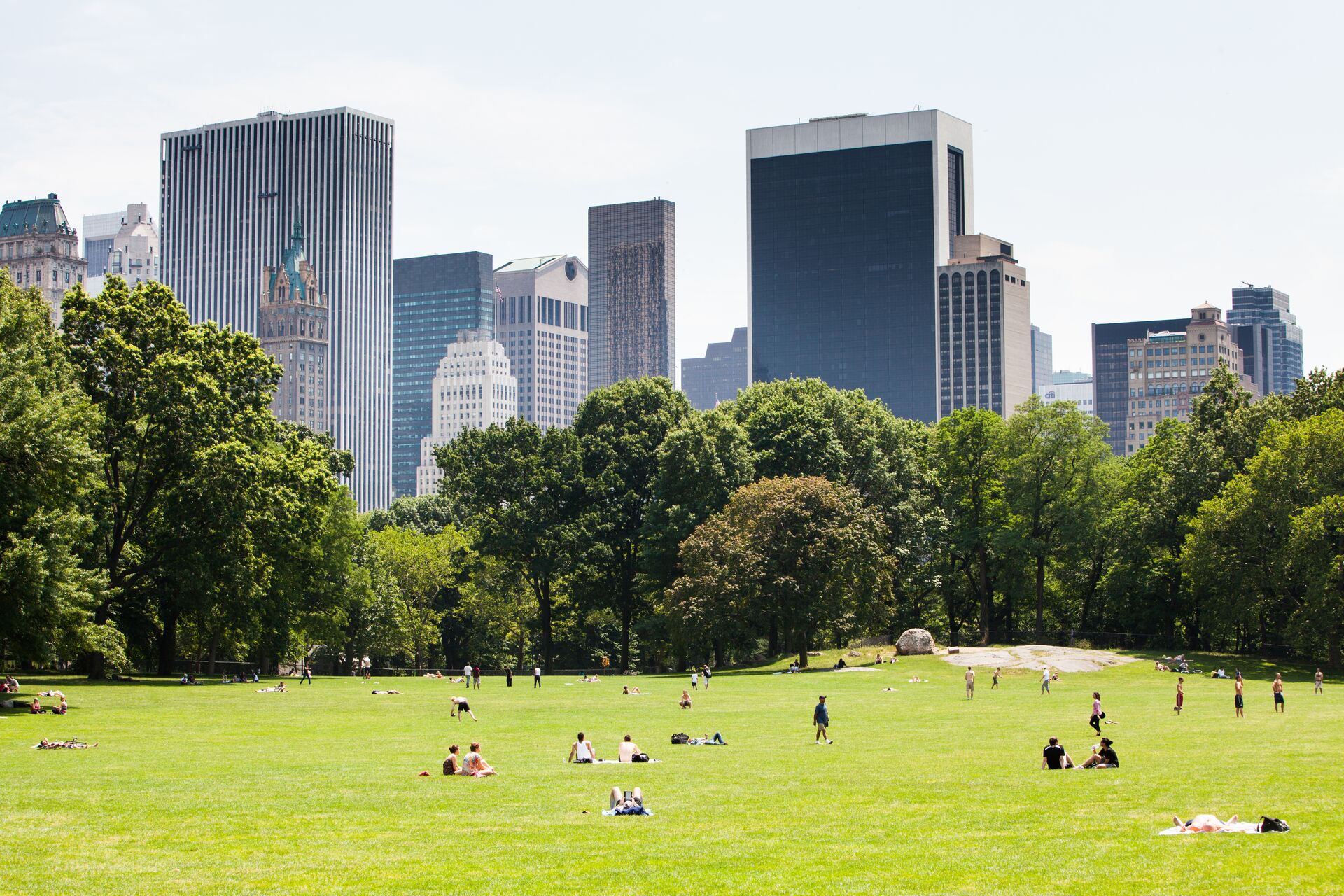 Photo de central park à new York