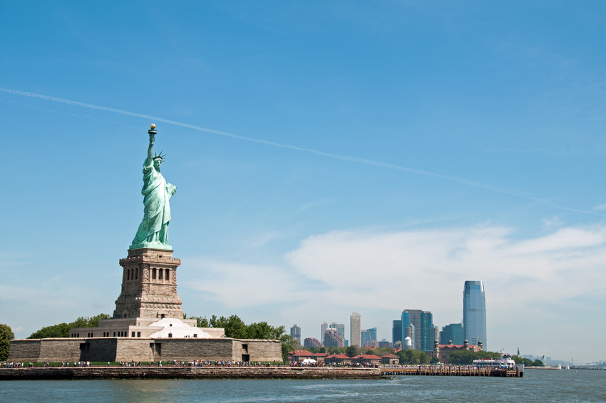 Photo de la statue de la liberté
