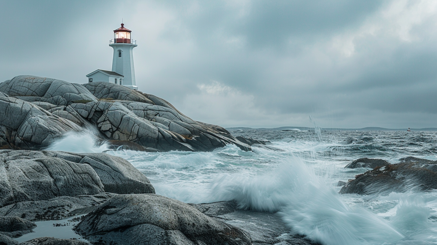 Photo du phare de peggy's cove