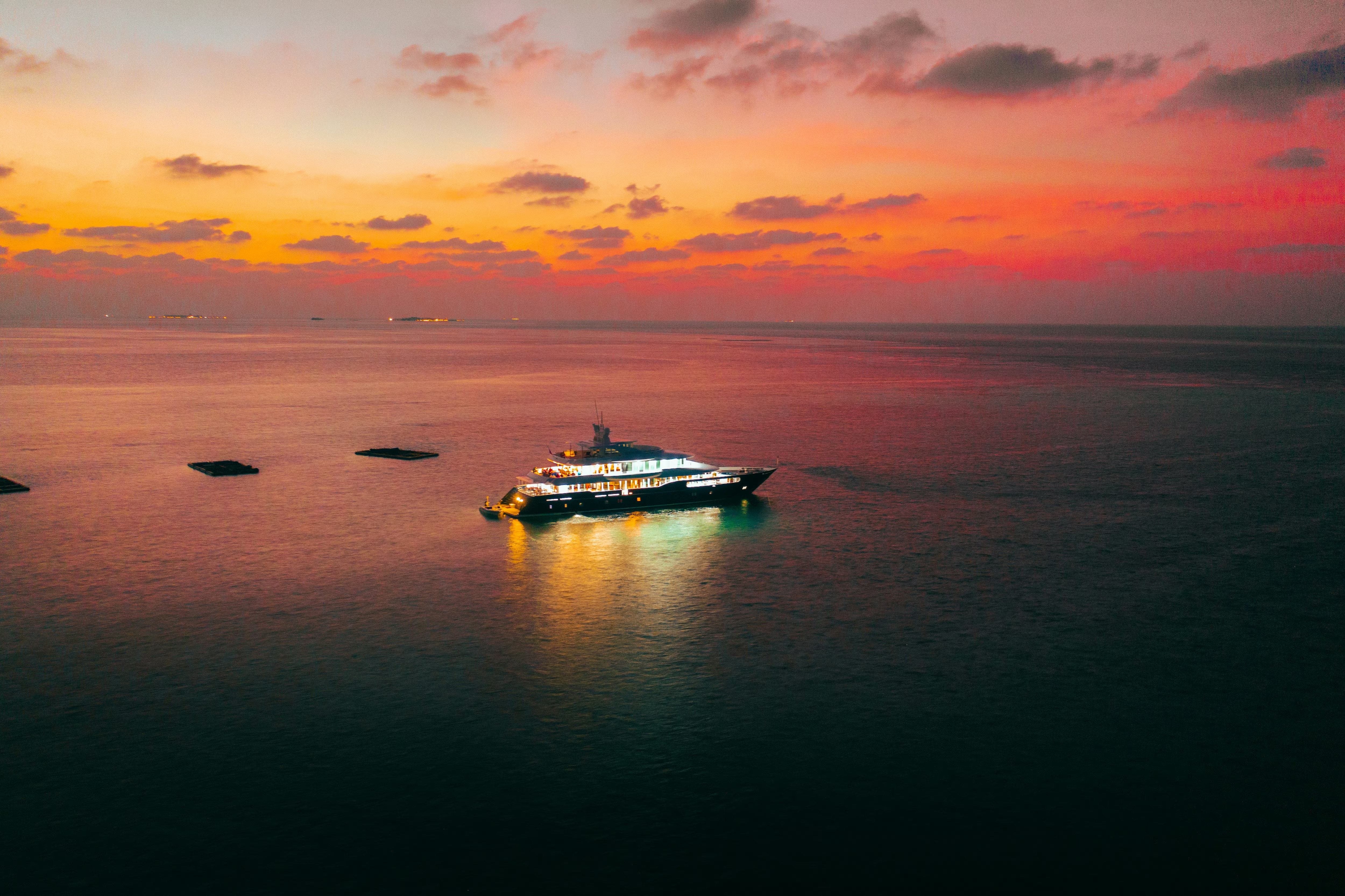 Bateau dans l'eau