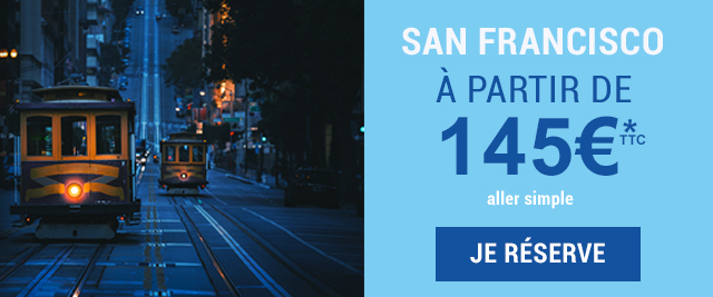 vols paris san francisco